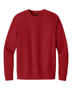 Front View of Classic Red District V.I.T. Fleece Crew DT6104