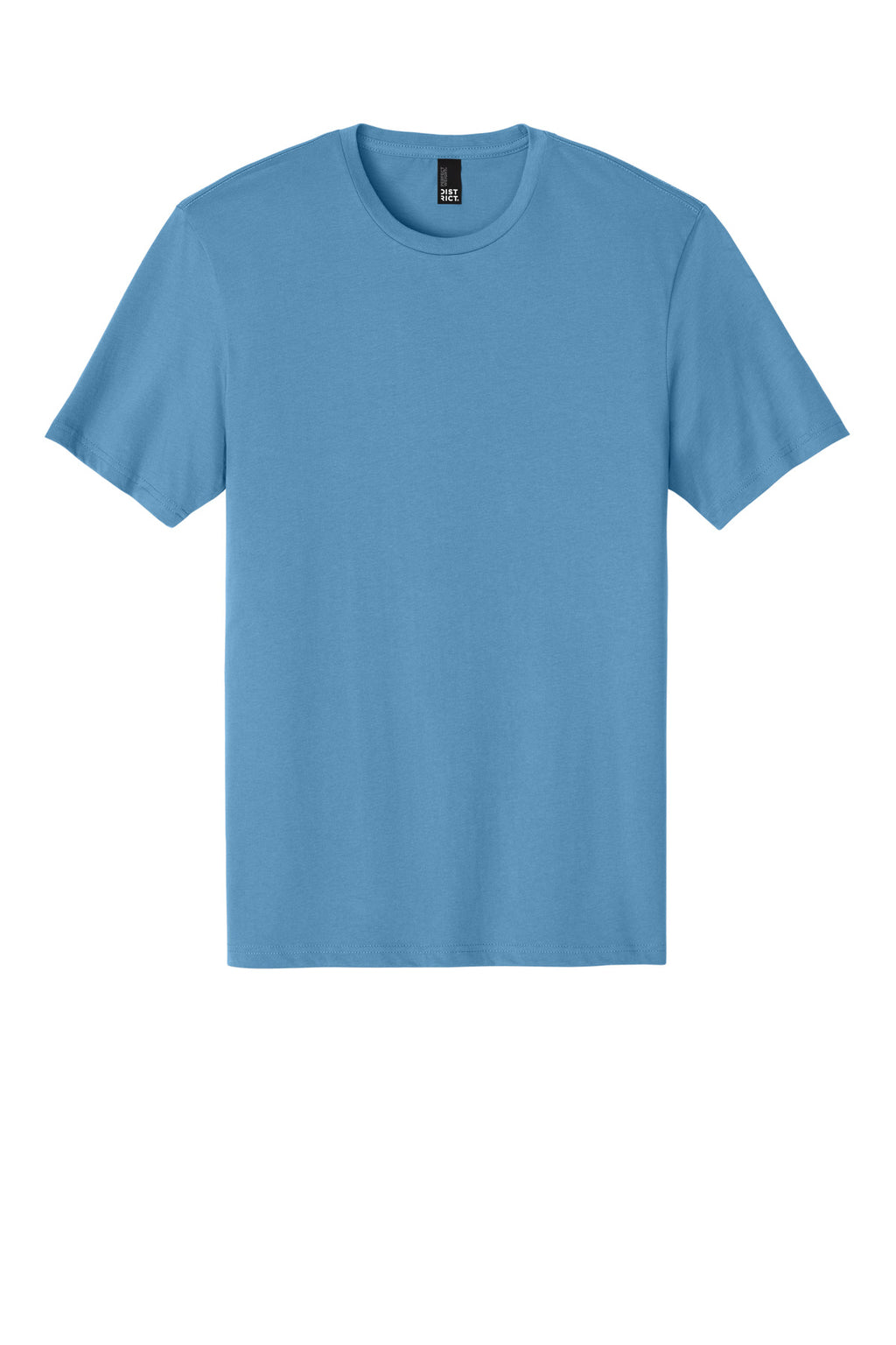 Front View of Clean Denim District Perfect Weight Tee. DT104