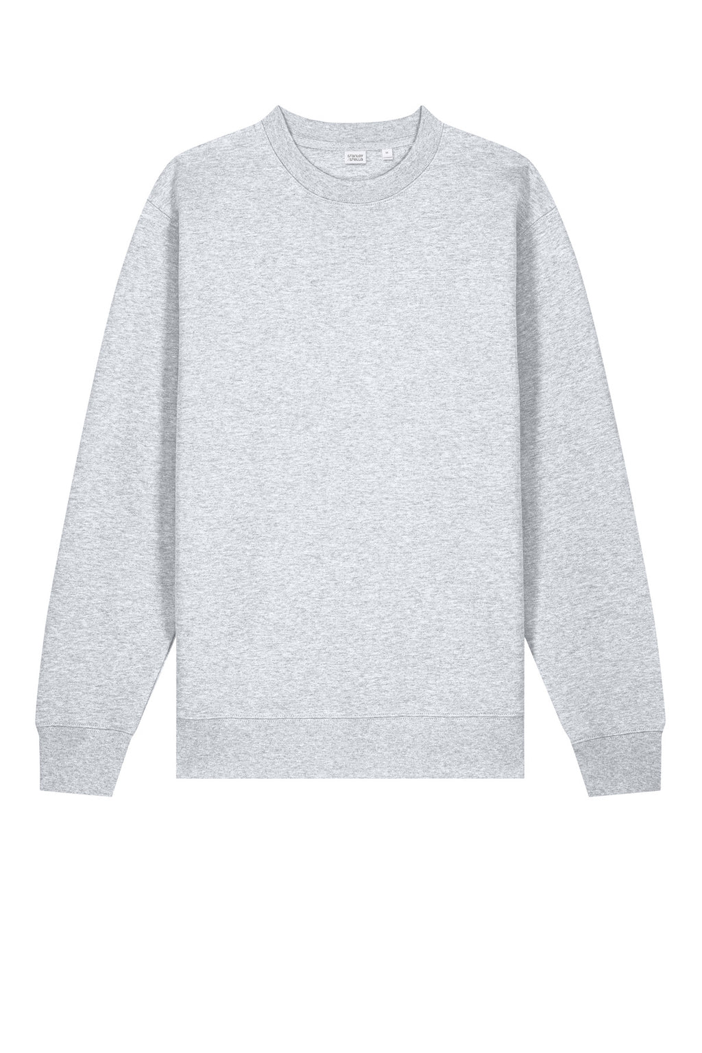 Front View of CoolHtrGry Stanley/Stella Unisex Changer 2.0 Crewneck Sweatshirt SXU004