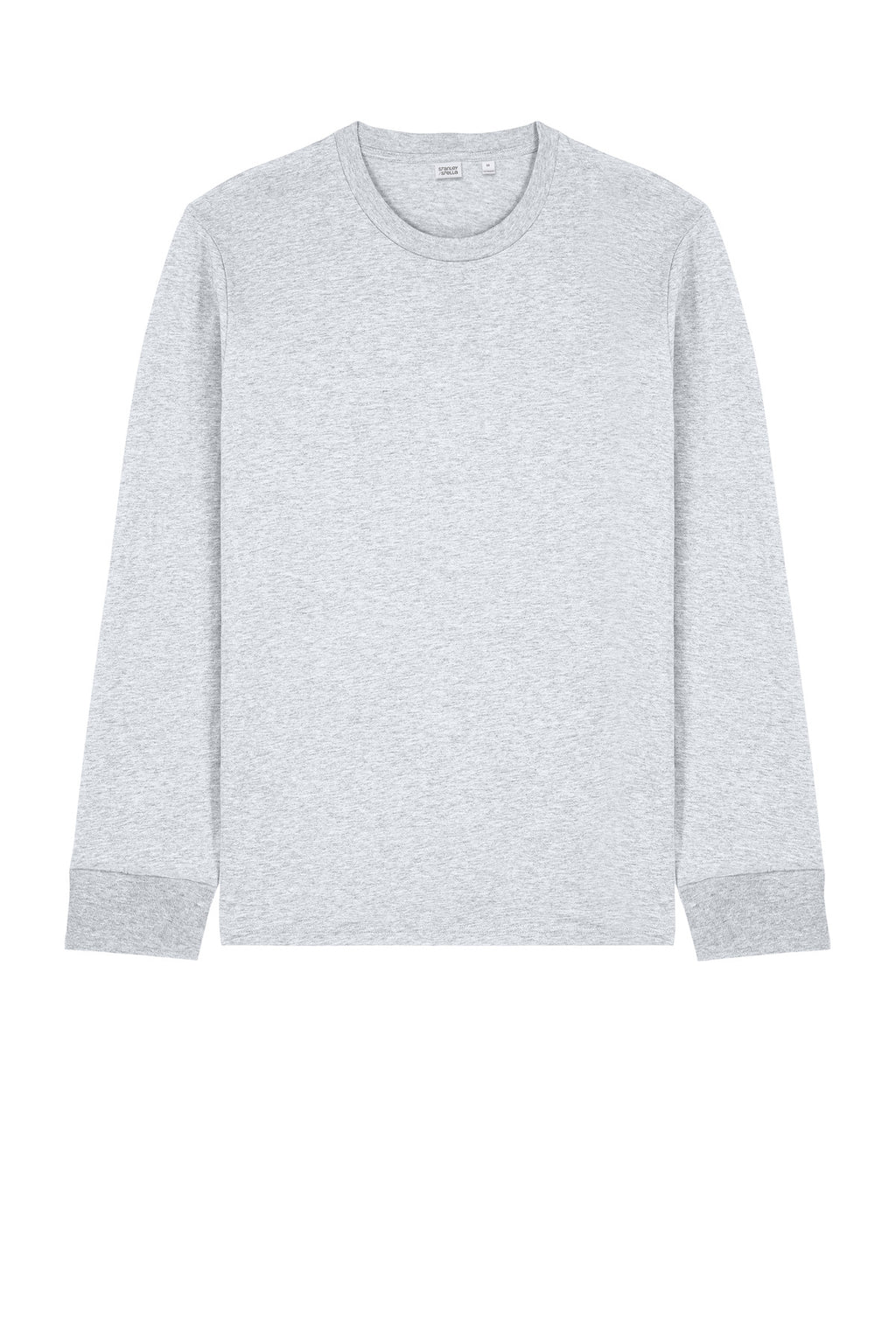 Front View of CoolHtrGry Stanley/Stella Unisex Creator 2.0 Long Sleeve Tee SXU022
