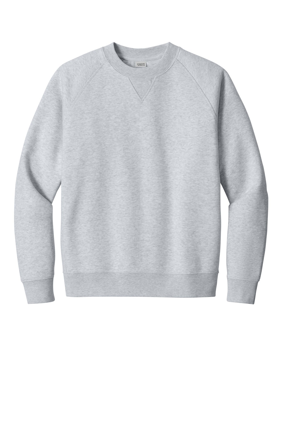 Front View of CoolHtrGry Stanley/Stella Unisex Knoxer Crewneck Sweatshirt SXU026