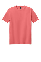 Front View of CoralSilk Gildan Softstyle T-Shirt. 64000