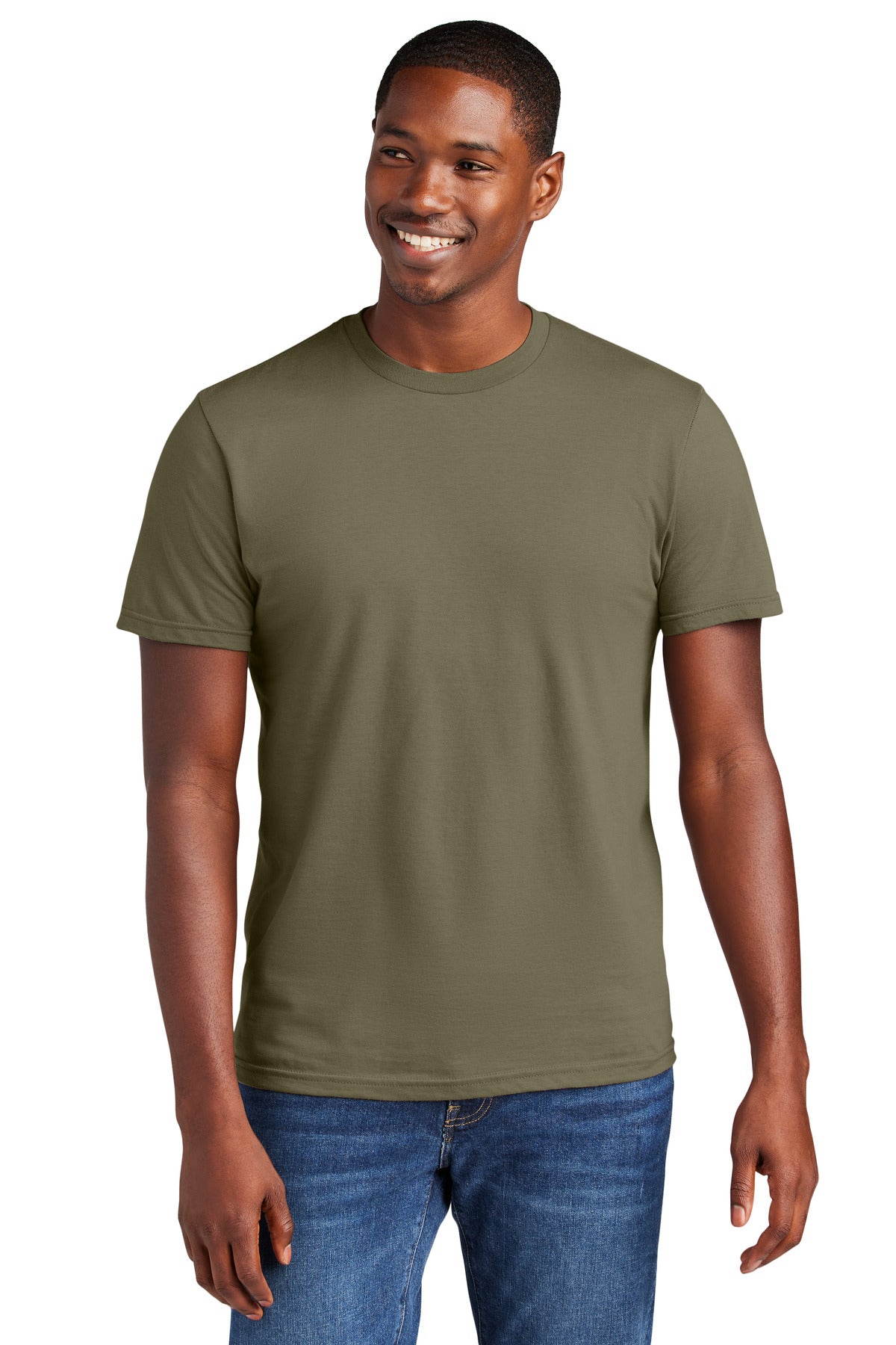 Front View of CoyoteBrn District Very Important Tee . DT6000