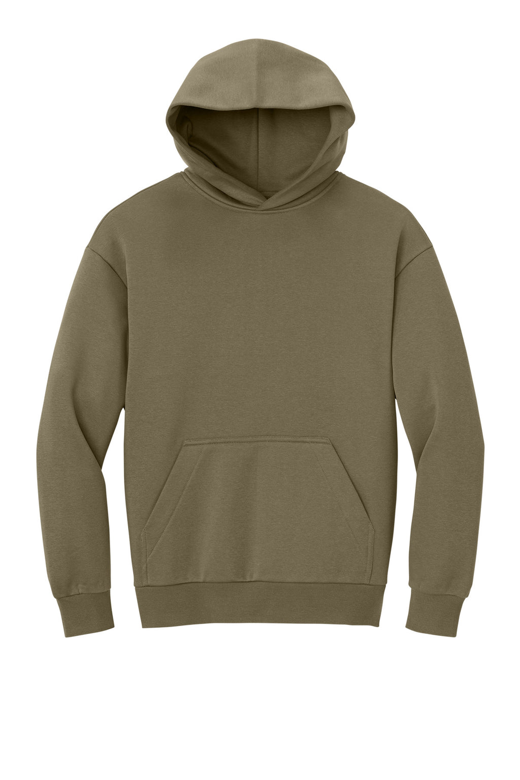 Front View of CoyoteBrn District V.I.T. Heavyweight Fleece Hoodie DT6150