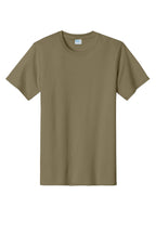 Front View of CoyoteBrn Port & Co Essential Tee. PC61