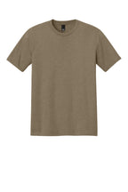 Front View of CoyteBrnHr District Perfect Tri Tee. DM130