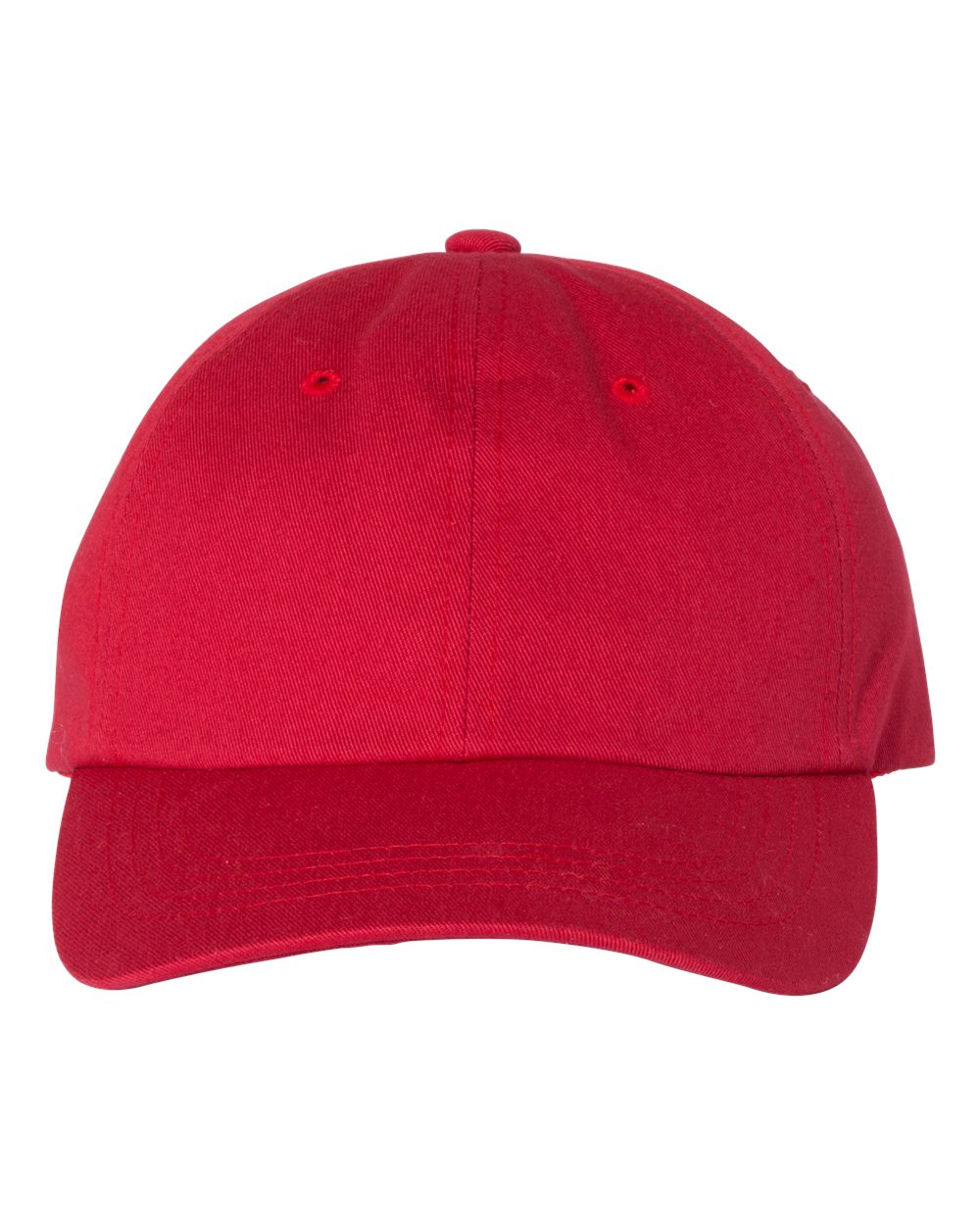 Front View of Cranberry Classic Dad Hat - 6245CM