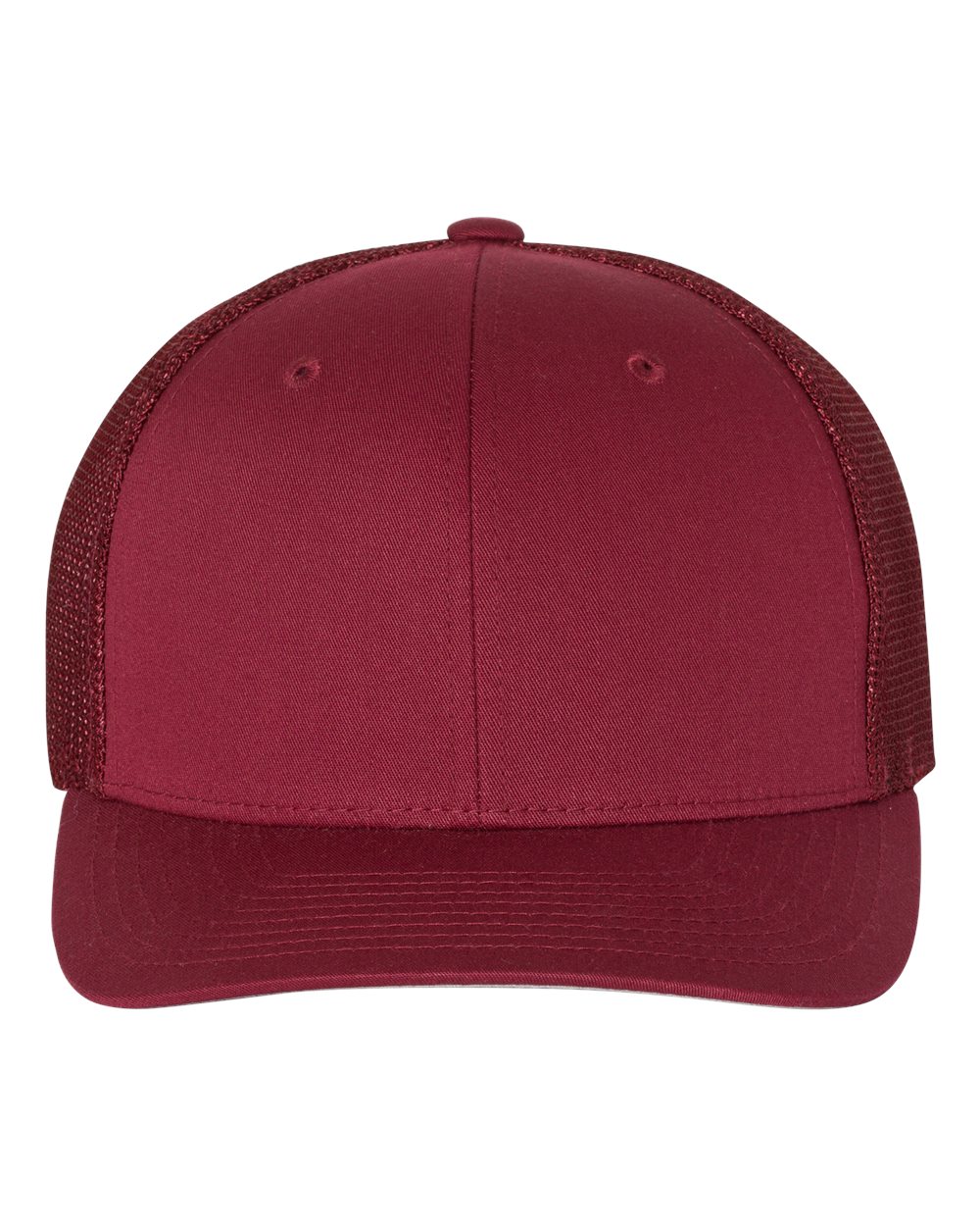 Front View of Cranberry Trucker Cap - 6511