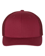 Front View of Cranberry Trucker Cap - 6511