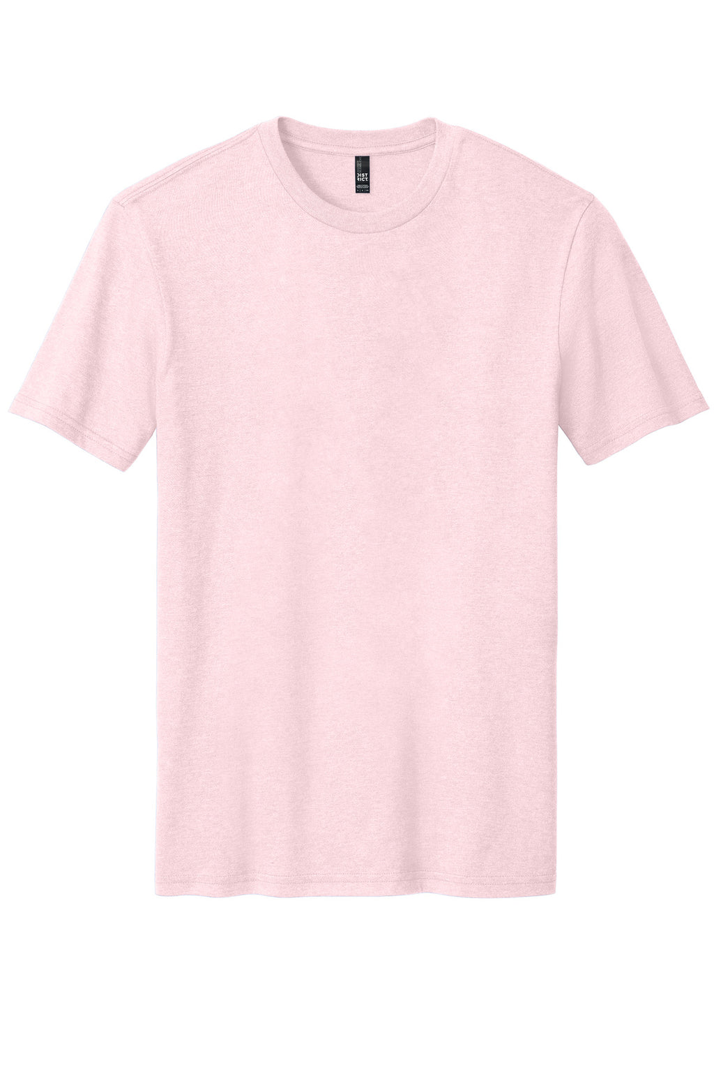 Front View of CrnationPk District Perfect Blend CVC Tee. DM108