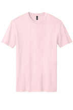 Front View of CrnationPk District Perfect Blend CVC Tee. DM108