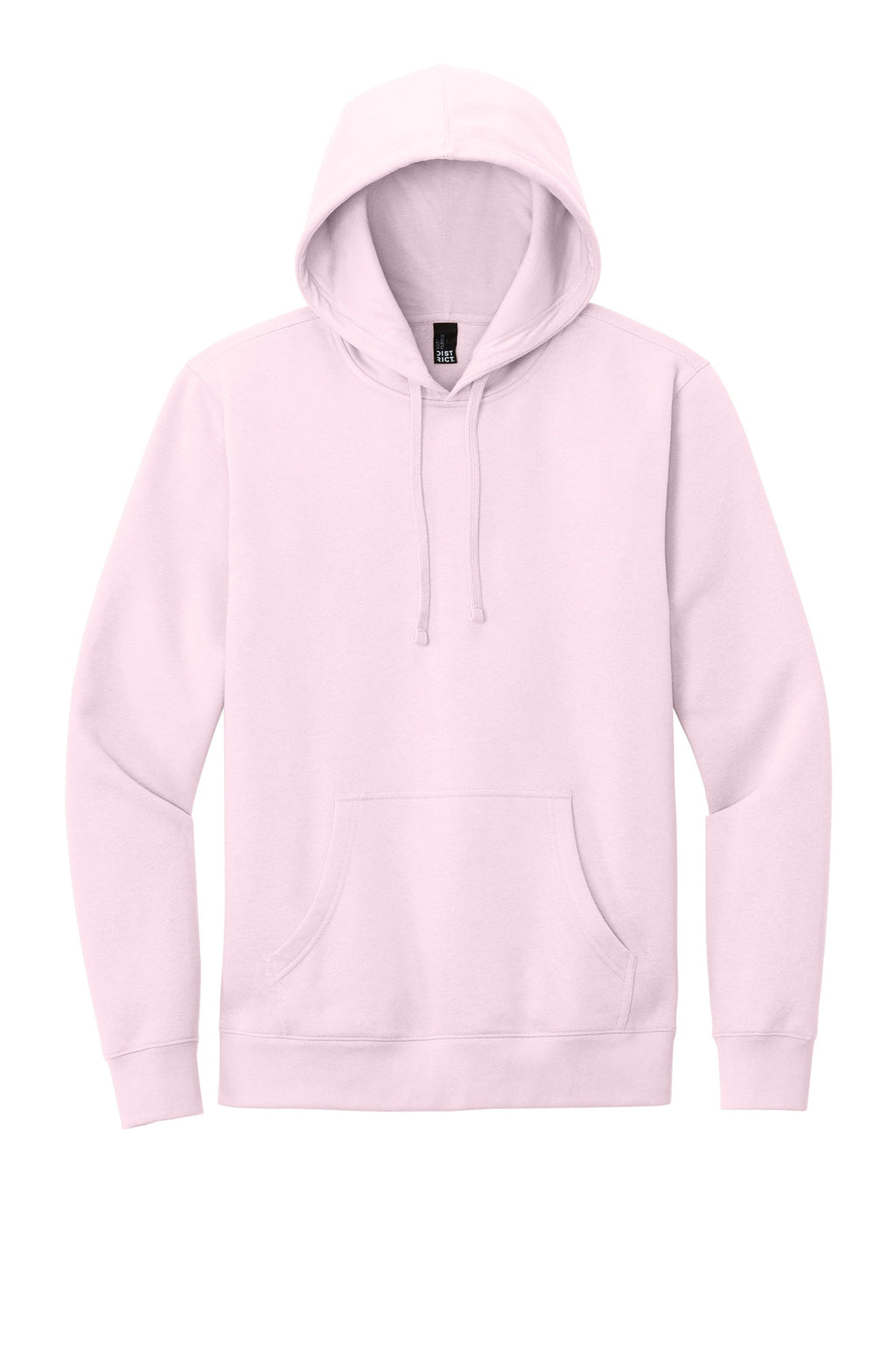 Front View of CrnationPk District V.I.T. Fleece Hoodie DT6100