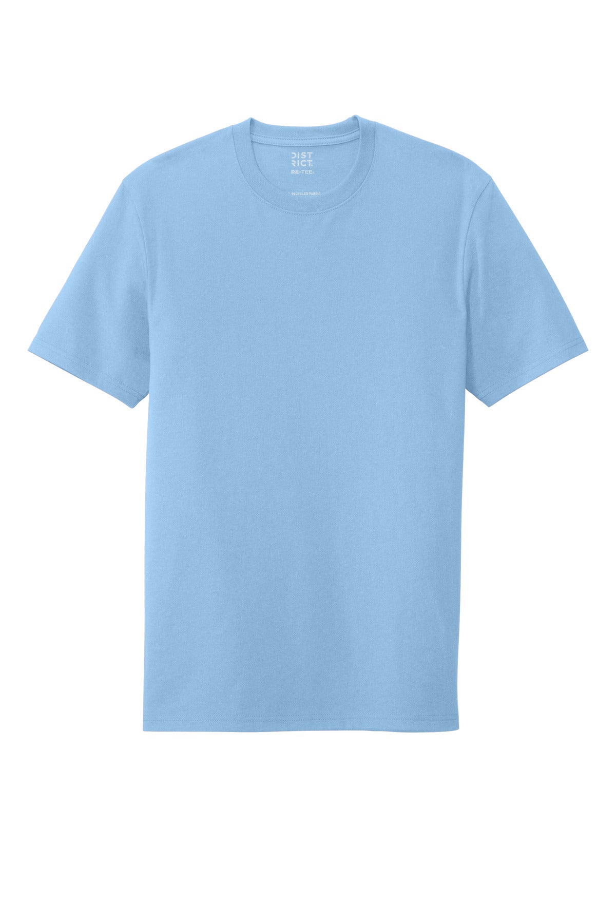 Front View of CrystlBlue District Re-Tee DT8000