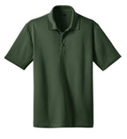 Front View of Dark Green CornerStone - Select Snag-Proof Polo. CS412