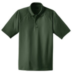 Front View of Dark Green CornerStone - Select Snag-Proof Tactical Polo. CS410