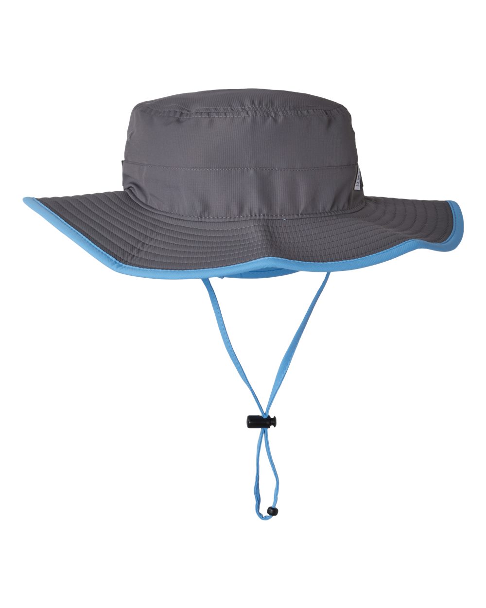 Front View of Dark Grey/ Columbia Blue Ultralight Booney - GB400