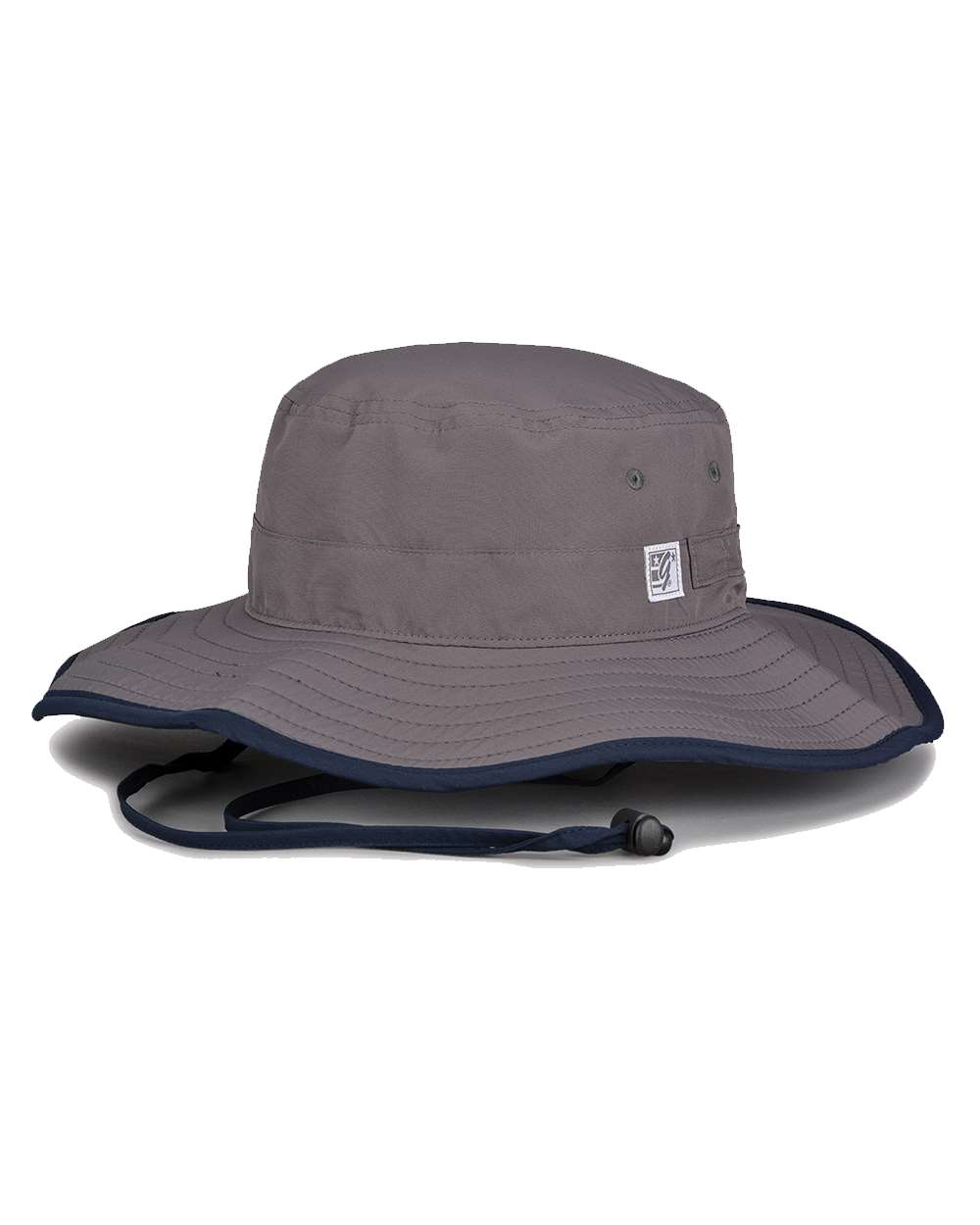 Front View of Dark Grey/ Navy Ultralight Booney - GB400