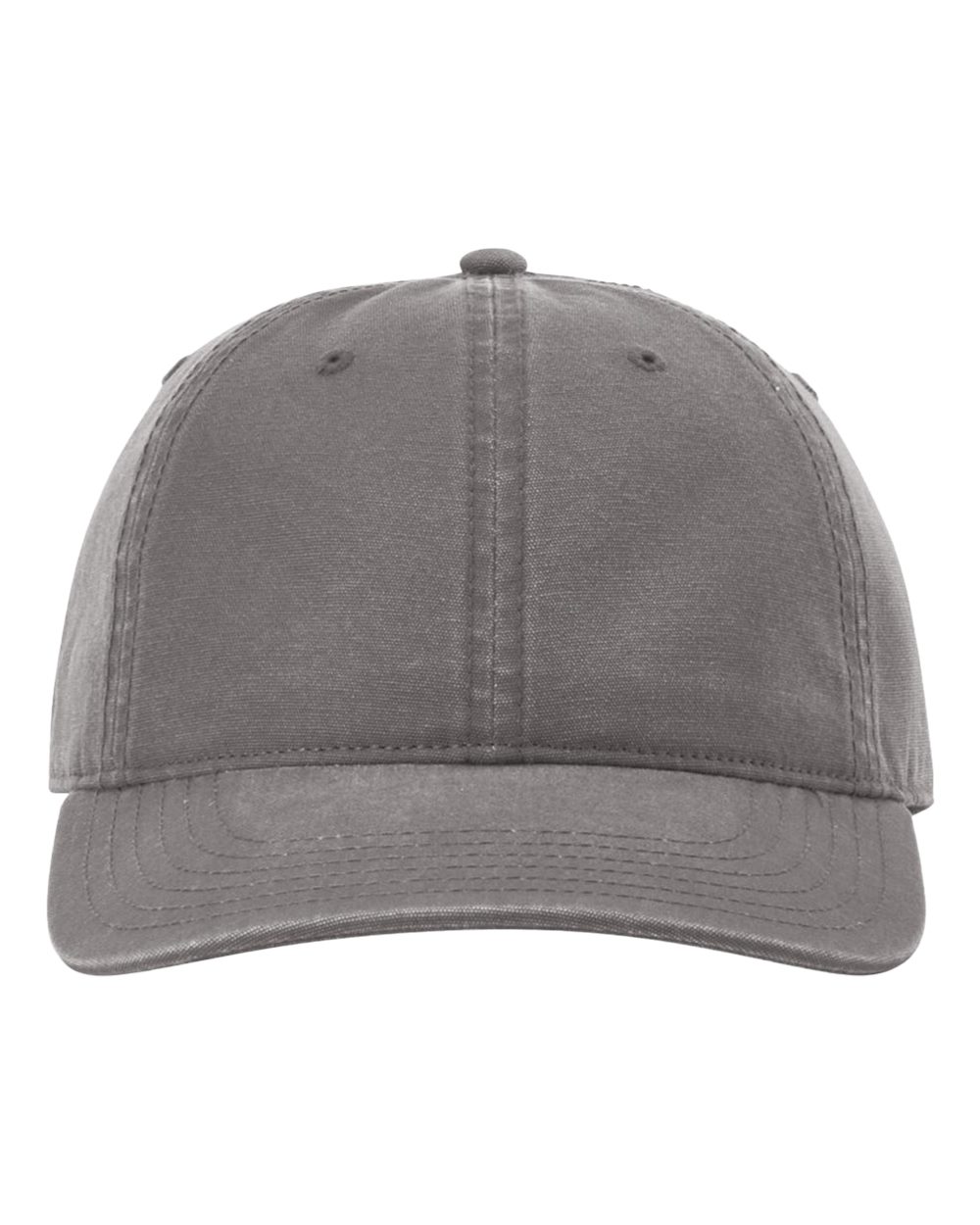 Front View of Dark Grey Odell Cap - 324RE
