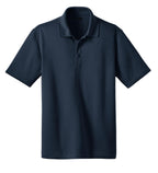 Front View of Dark Navy CornerStone - Select Snag-Proof Polo. CS412