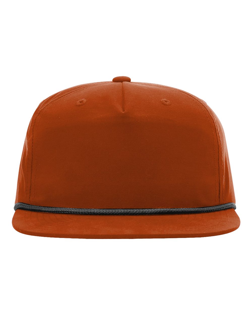 Front View of Dark Orange/ Black Umpqua Snapback Cap - 256