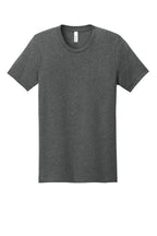 Front View of Deep Ht BELLA+CANVAS Unisex Heather CVC Short Sleeve Tee. BC3001CVC