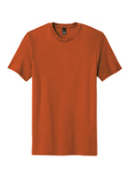 Front View of Deep Orange District The Concert Tee DT5000