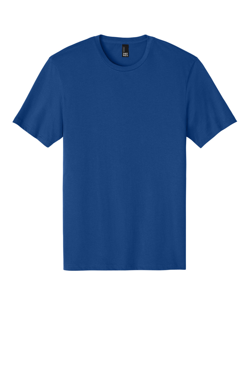 Front View of Deep Royal District Perfect Weight Tee. DT104