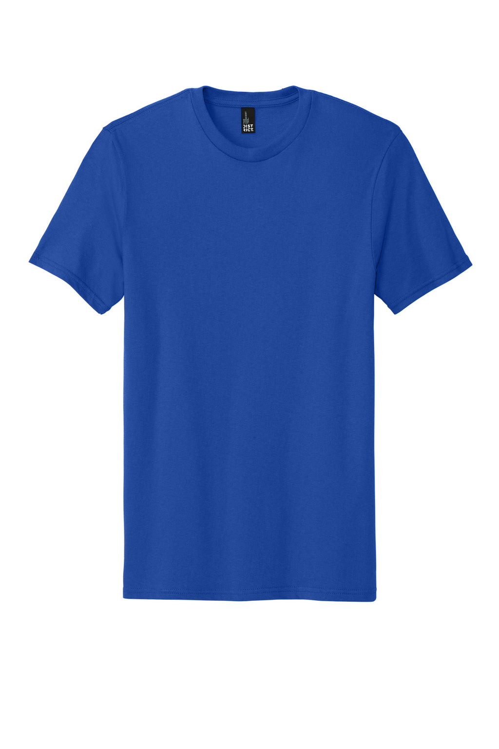 Front View of Deep Royal District The Concert Tee DT5000