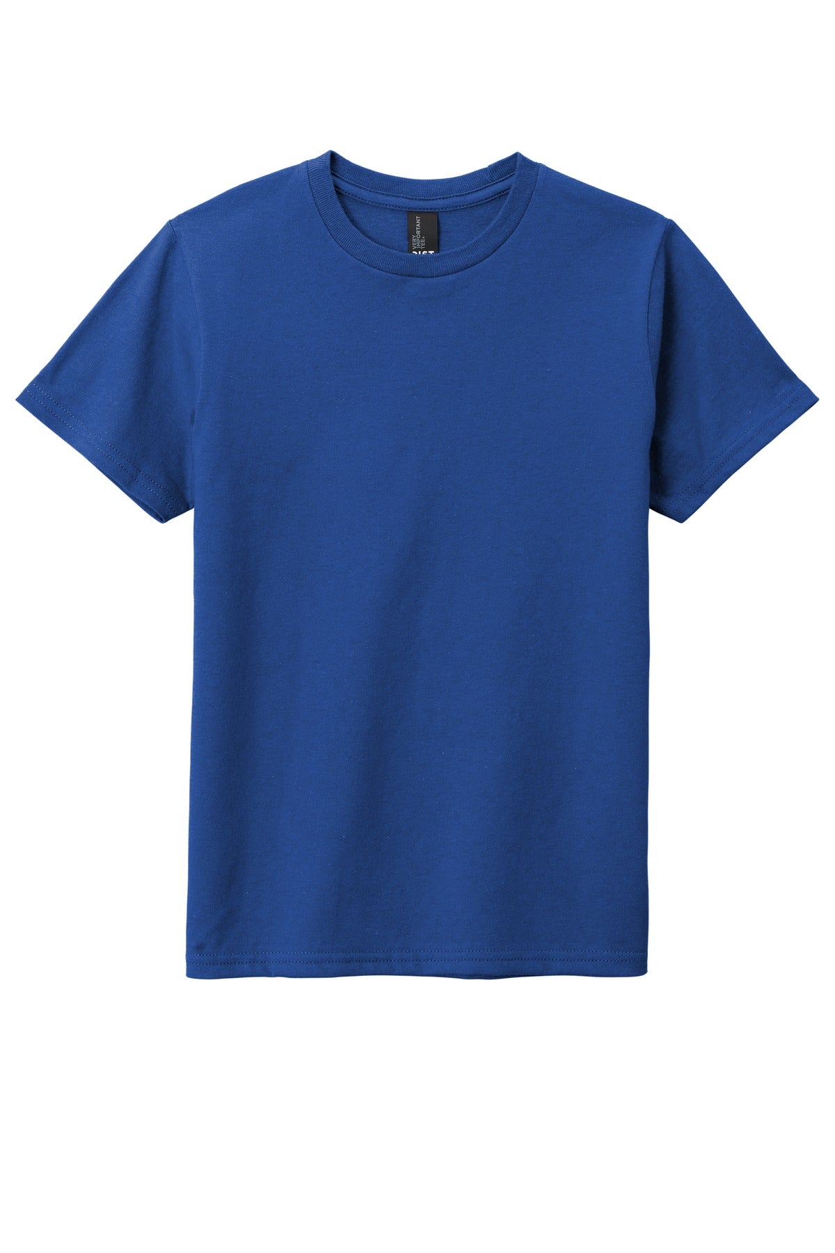 Front View of Deep Royal District Youth Very Important Tee . DT6000Y