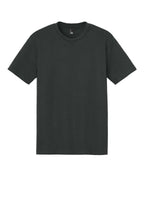 Front View of DeepestGry District Perfect Tri Tee. DM130