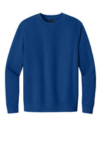 Front View of DeepRoyal District V.I.T. Fleece Crew DT6104