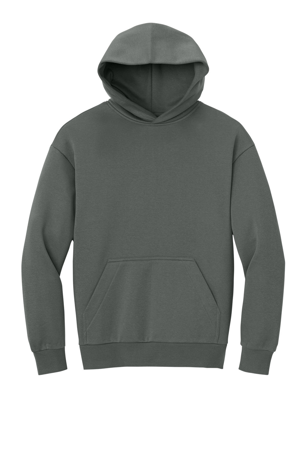 Front View of DeepSmoke District V.I.T. Heavyweight Fleece Hoodie DT6150