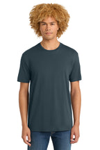 Front View of DeepStlBlu District Perfect Weight Tee. DT104
