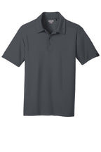 Front View of Diesel Grey OGIO Framework Polo. OG125