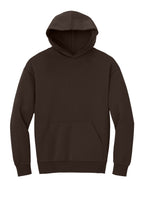 Front View of DkChocBrn District V.I.T. Heavyweight Fleece Hoodie DT6150