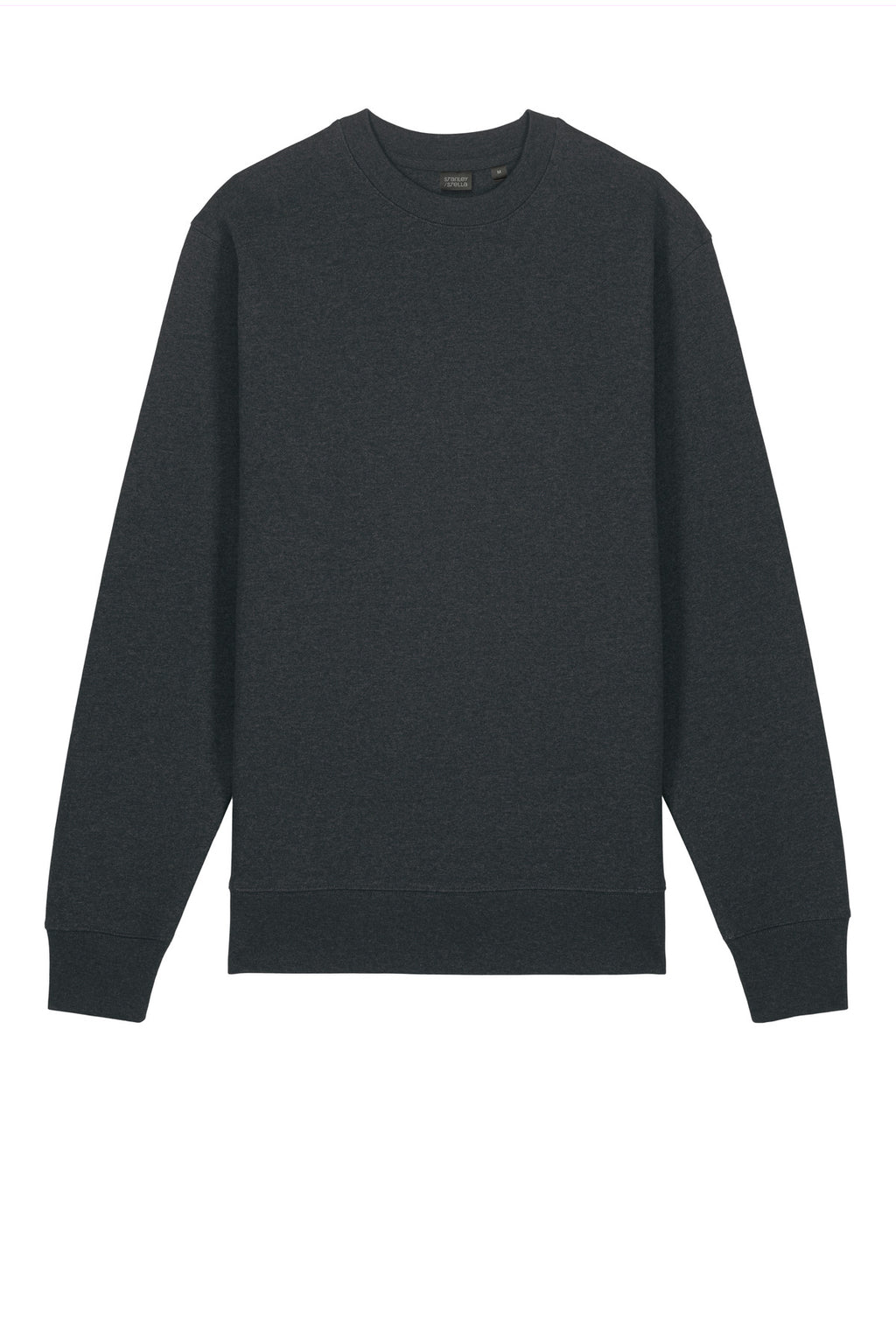 Front View of DkHtGry Stanley/Stella Unisex Changer 2.0 Crewneck Sweatshirt SXU004