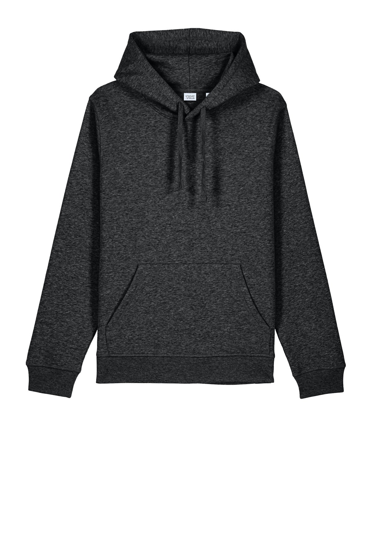 Front View of DkHtGry Stanley/Stella Unisex Drummer 2.0 Hooded Sweatshirt SXU009