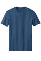 Front View of Dp Royal Fleck District Perfect Blend CVC Tee. DM108