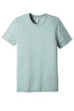 Front View of DstyBlu TB BELLA+CANVAS Unisex Triblend Short Sleeve Tee. BC3413