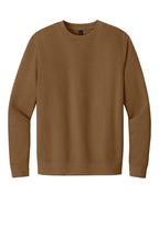 Front View of DuckBrown District V.I.T. Fleece Crew DT6104