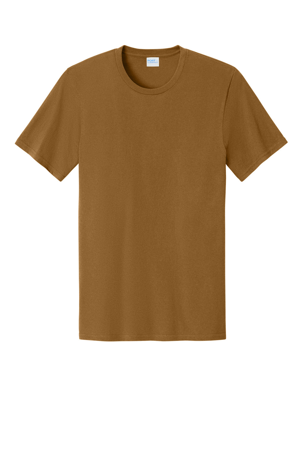 Front View of DuckBrown Port & Co Easy Cotton Tee PC43