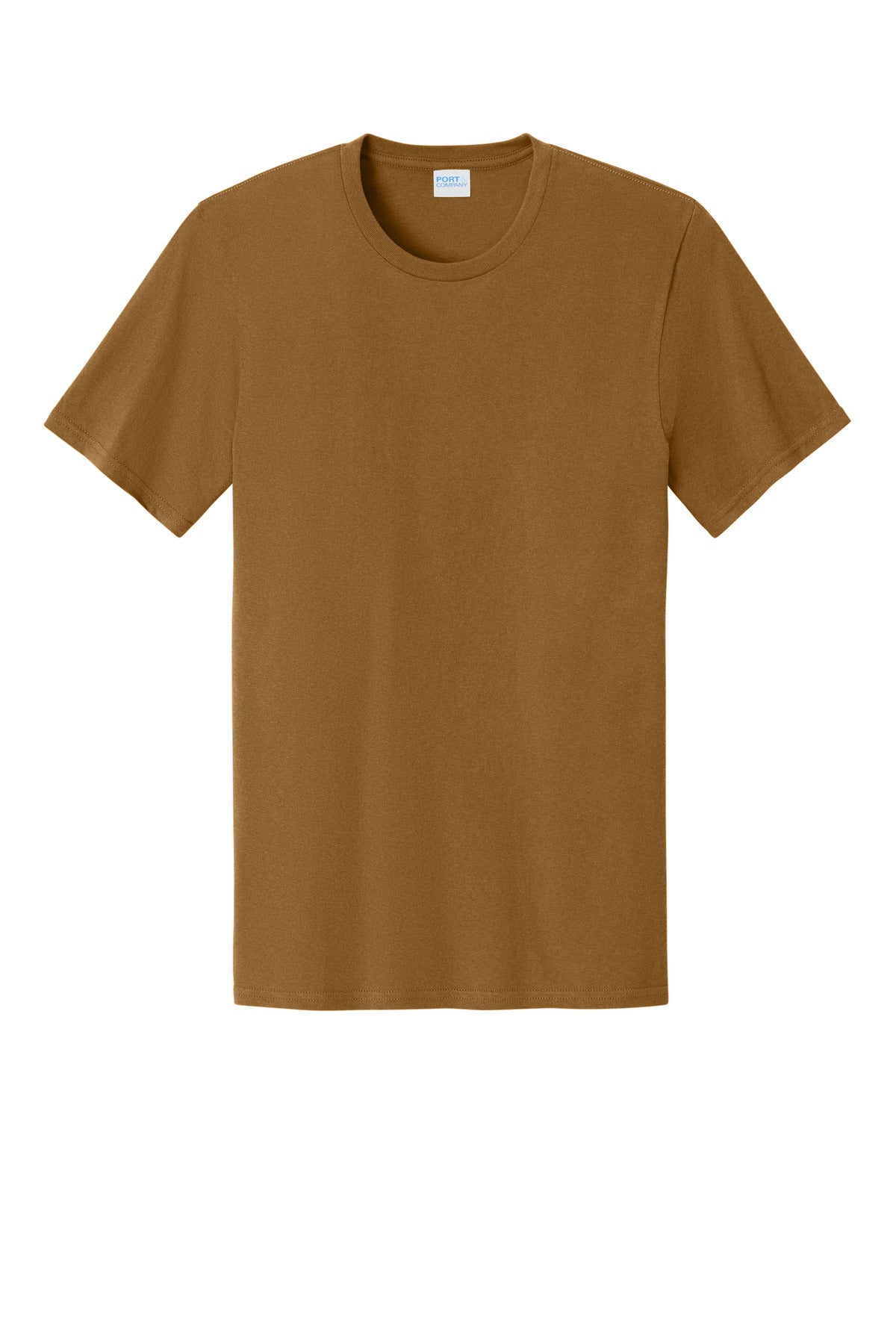Front View of DuckBrown Port & Co Easy Cotton Tee PC43