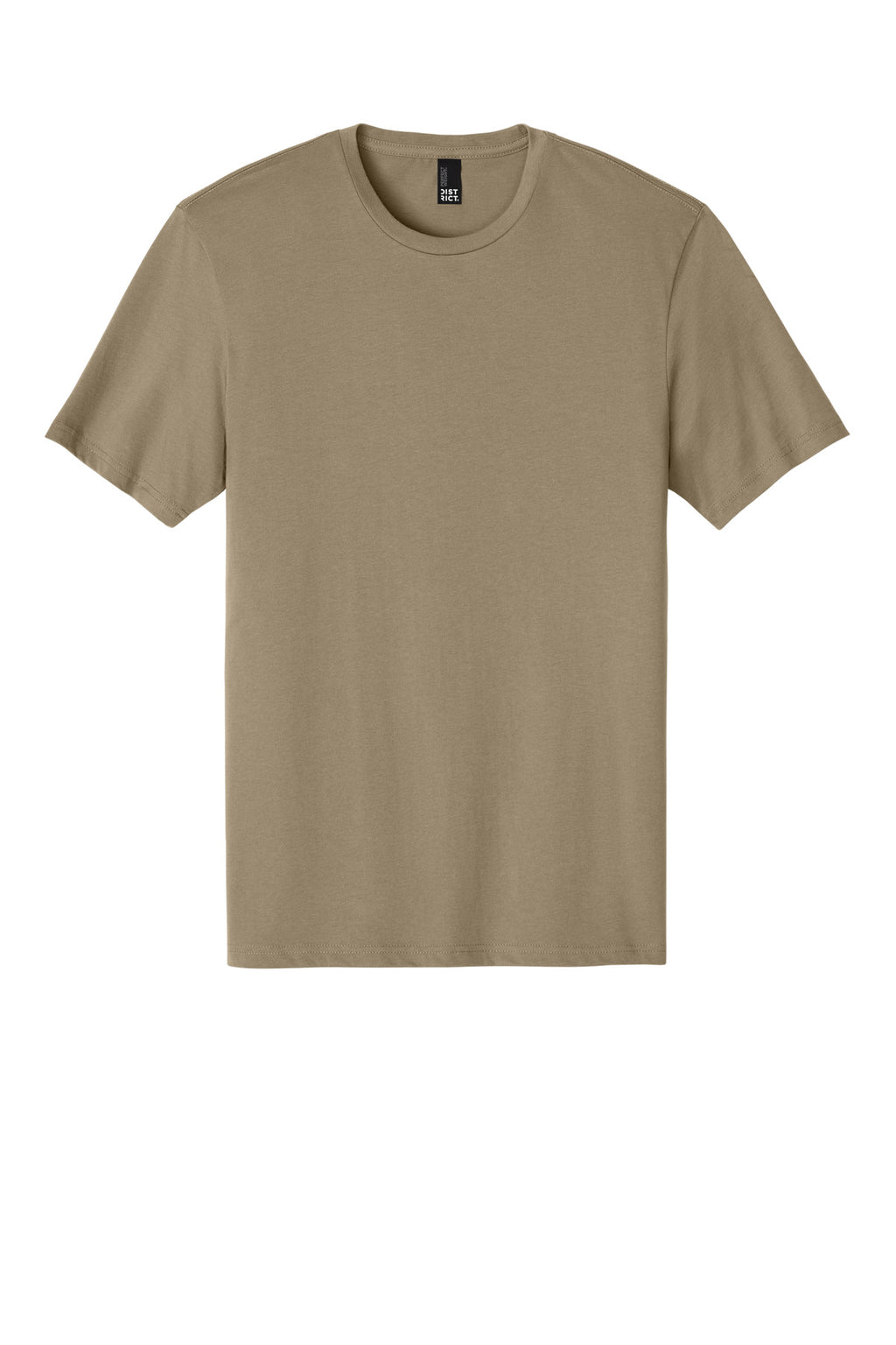 Front View of Dune District Perfect Weight Tee. DT104