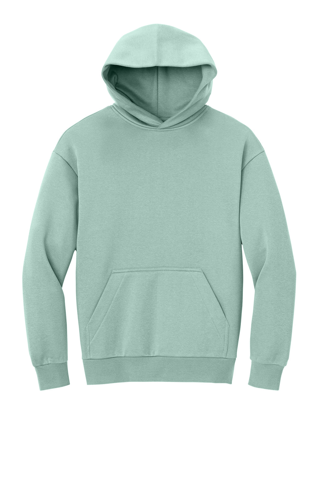 Front View of DustySage District V.I.T. Heavyweight Fleece Hoodie DT6150