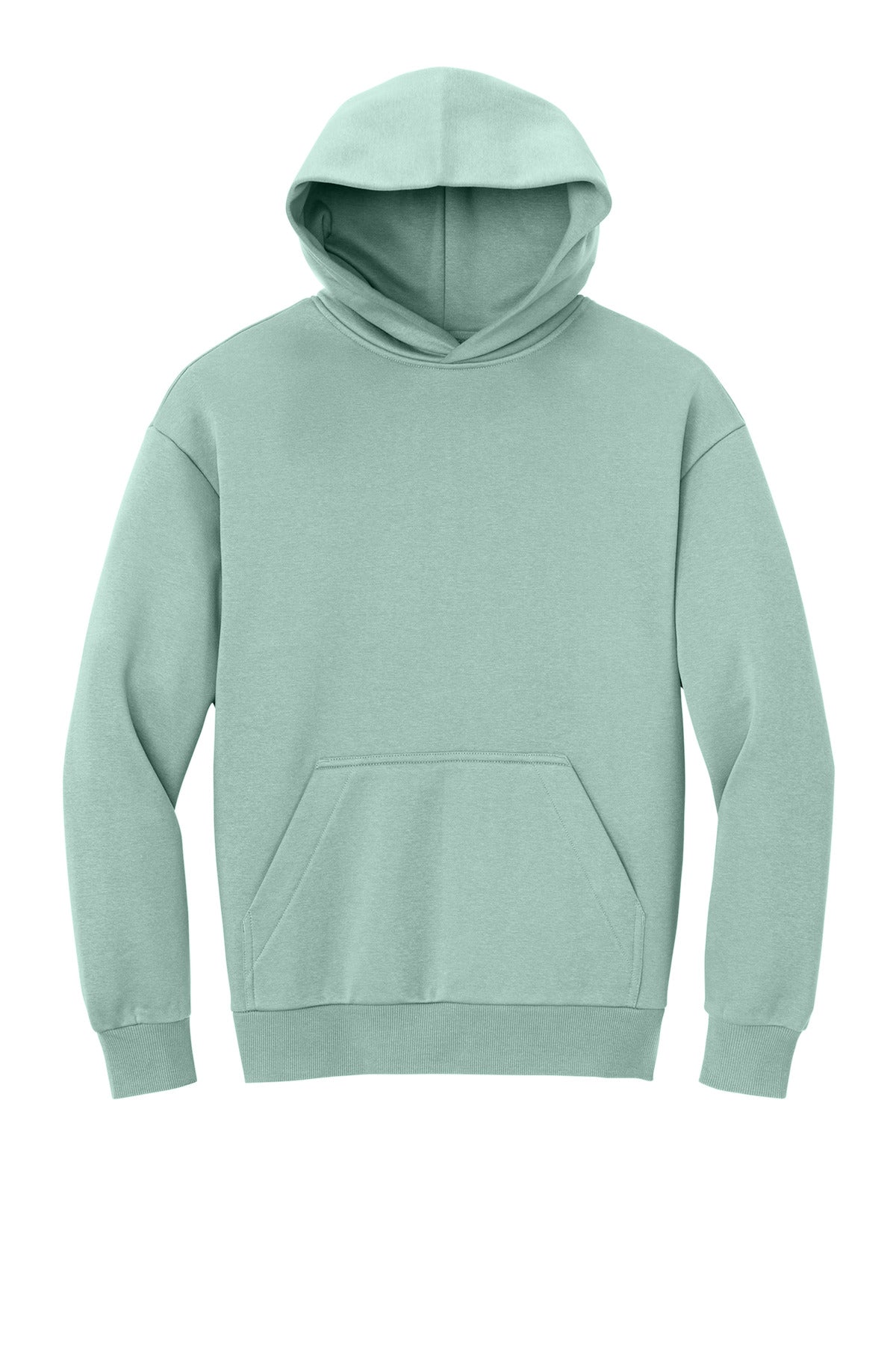 Front View of DustySage District V.I.T. Heavyweight Fleece Hoodie DT6150