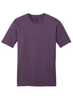 Front View of Eggplant District Very Important Tee . DT6000