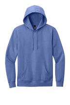 Front View of ElecPurple District V.I.T. Fleece Hoodie DT6100