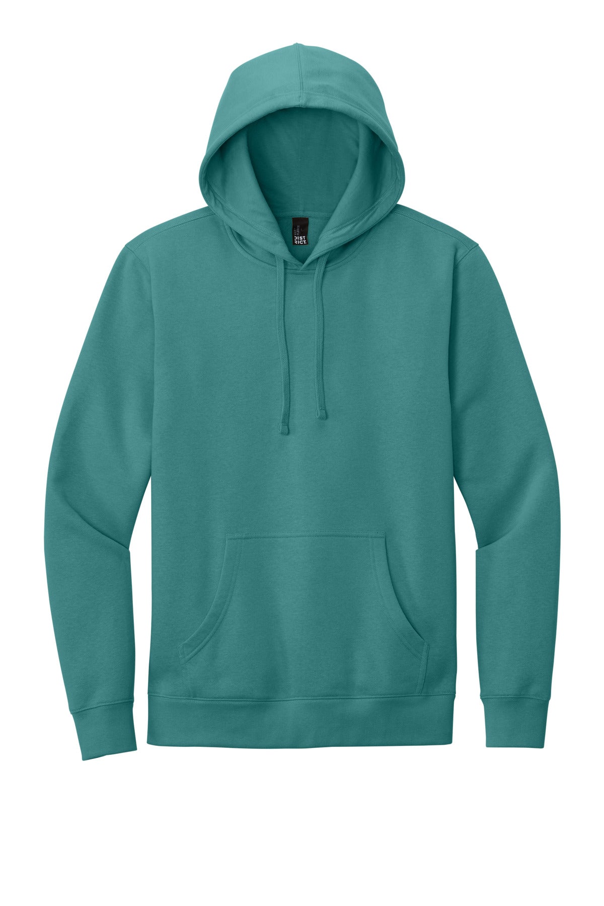 Front View of EuclptusBl District V.I.T. Fleece Hoodie DT6100