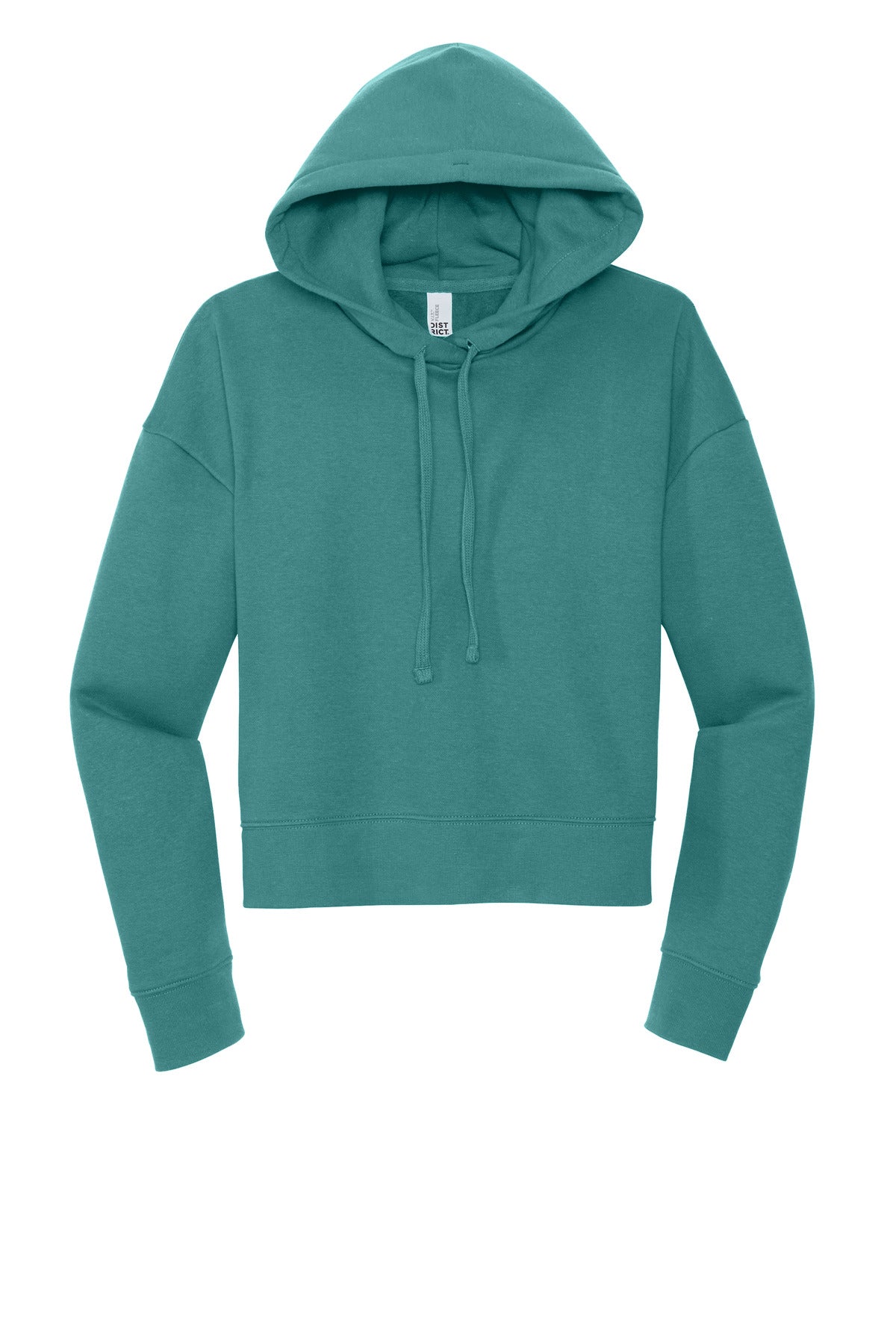 Front View of EuclptusBl District Women's V.I.T. Fleece Hoodie DT6101