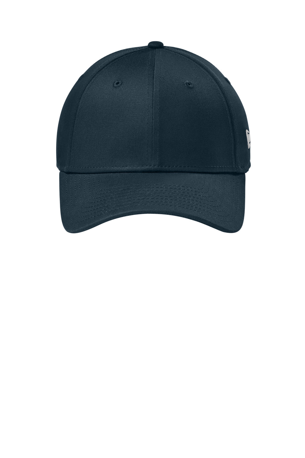 Front View of FlagDpNavy New Era - Structured Stretch Cotton Cap. NE1000